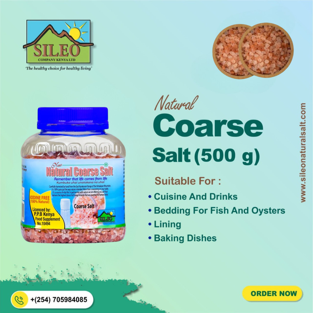 Natural Coarse Salt