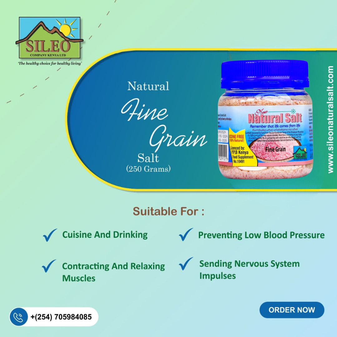 Natural Fine Grain Salt 250g