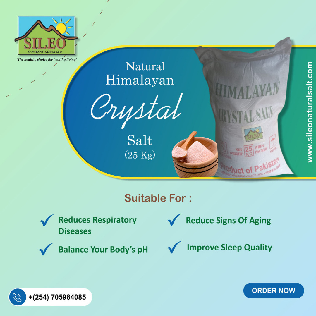 Natural Himalayan Crystal Salt 25 kg