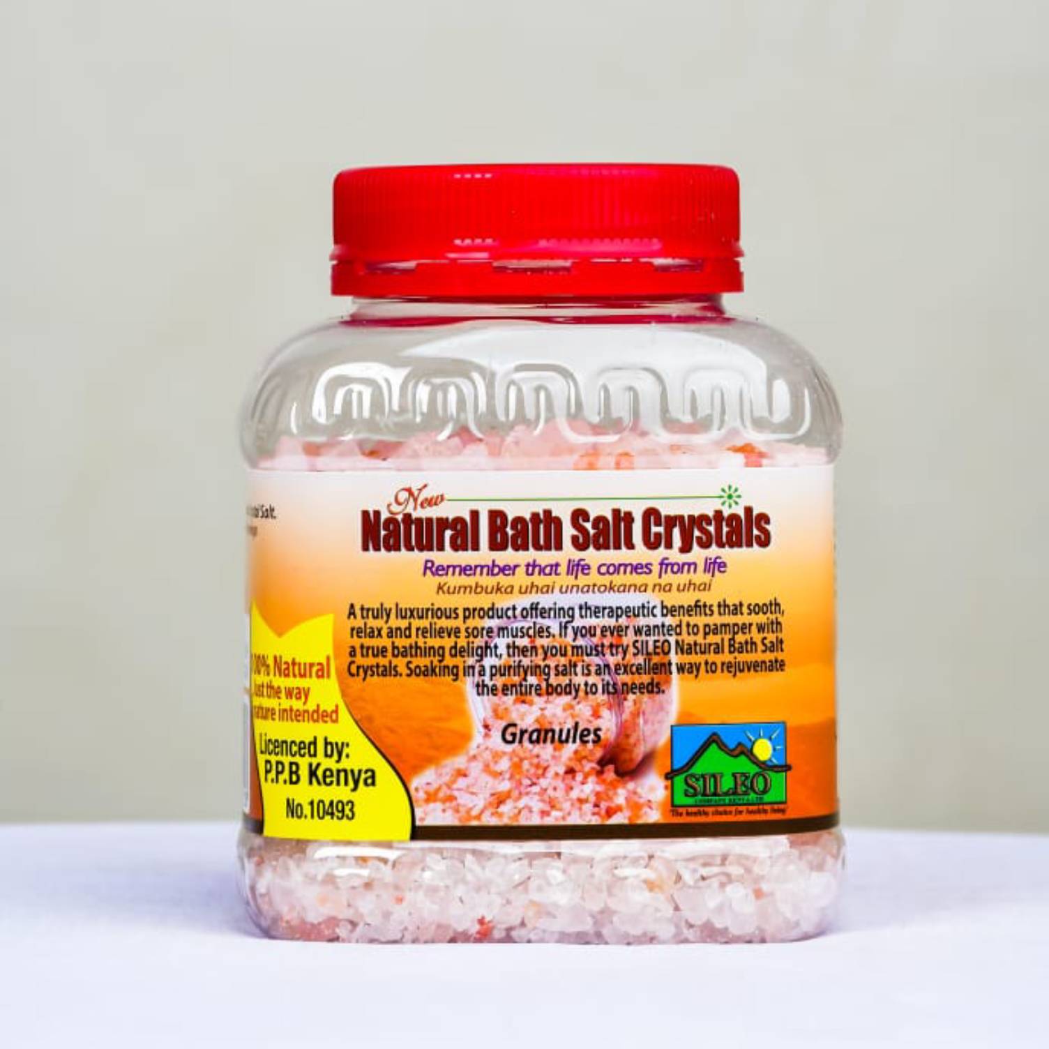 Sileo Natural Bath Salt Crystals